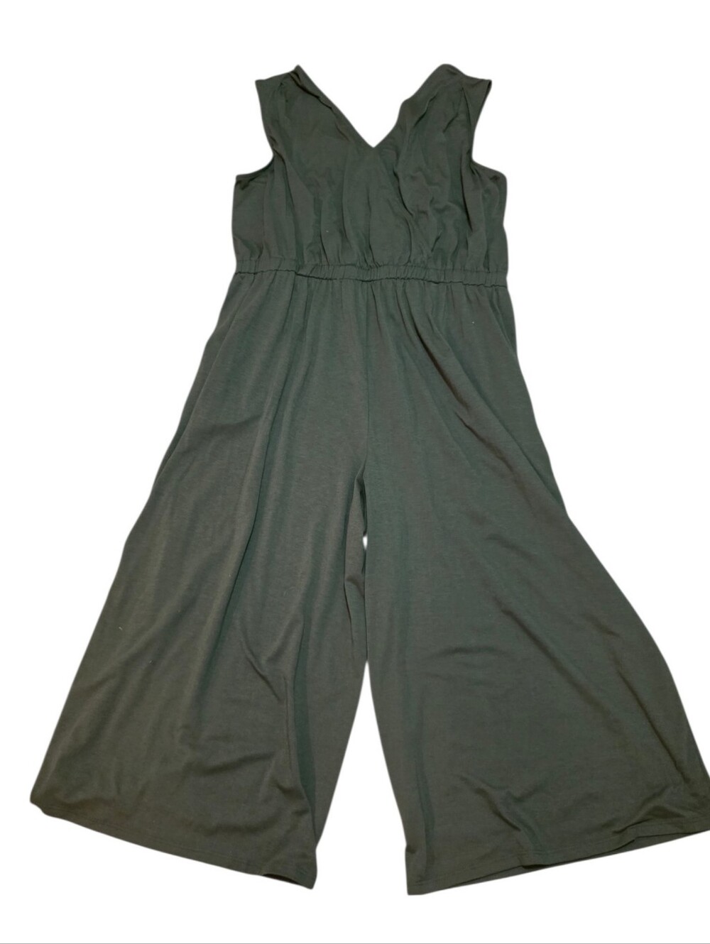 Time & Tru Jumpsuit Sleeveless Wide Leg XL 16/18